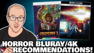 You NEED these HORROR Blurays And 4Ks In YOUR Collection! - Spooky Season Recommendations!