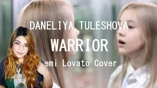 Female Friday / Reacting To Daneliya Tuleshova (Данэлия Тулешова) - Warrior (Demi Lovato cover)