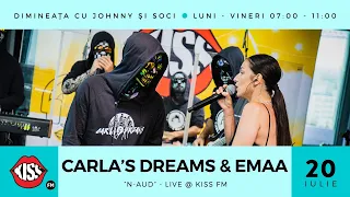 Carla's Dreams & EMAA - N-aud (Live @ Kiss FM)