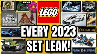 NEW LEGO 2023 SET LEAKS! (ALL 100+ Sets!)