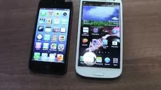 iPhone 5 vs Samsung Galaxy S3