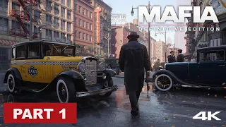 MAFIA DEFINITIVE EDITION Gameplay Walkthrough Part 1 - No Commentary(4K 60FPS XBOX ONE)