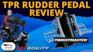 Thrustmaster TPR Rudder Pedals Review | For use in my DOF Reality Motion Platform H3! | MSFS