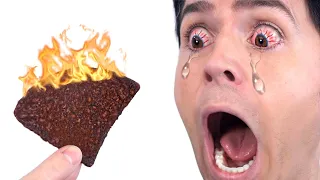 Eating Hottest Chip In World (REAL!!!)