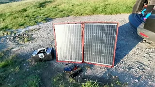 Power Bank and solar panel Dokio 100W