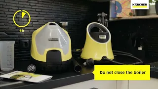 How to descale Karcher steam cleaners