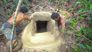 How To Build The Most Underground House With Water Slide To Swimming Pool Underground