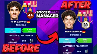 Best Wonderkids SM24 | Soccer Manager 2024 Wonderkids #2