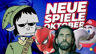 WER SOLL DAS ALLES SPIELEN?!? | Neue Spiele im Oktober