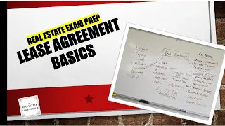 Lease Agreement Basics | Real Estate Exam Prep Videos