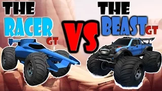 Racer GT vs Beast GT - MMX Hill Climb / Dash