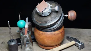 DIY dollar store jewelers/engravers ball vice for $25 #jewellerymaking #engraving #knifemaking