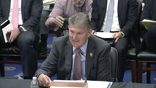 Manchin Speaks On Bipartisan Electoral Count Reform Act Before Senate Rules Committee