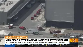 Driver killed in hazmat incident at Phoenix TSMC plant