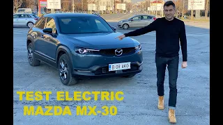 Mazda MX-30 - test electric pe timp de iarnă