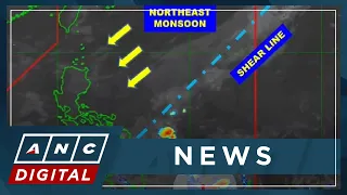 PAGASA: Shear line to affect Mindanao areas | ANC