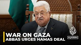 Palestinian president calls on Hamas to ‘quickly complete’ truce deal