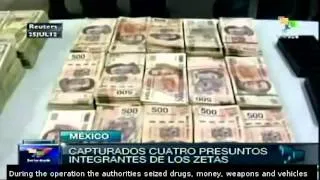 Zetas cartel members arrested in Mexico