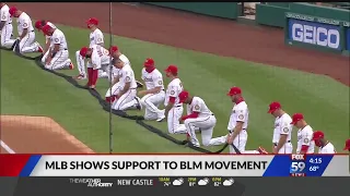 MLB shows support to BLM movement