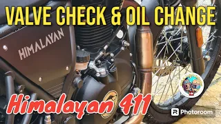 2023 Himalayan / Scram  411 Valve Adjustment & Oil Service Complete Guide