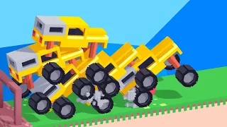 Fancade  drive mad monster monstertrucks gameplay video game 2024 3