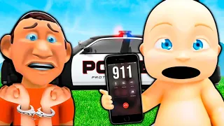 Baby Calls The POLICE on DADDY 100 Times...