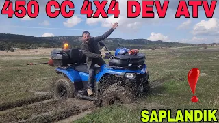 BİZİM ATV YE NE OLDU ? 4X4 BU MAKİNA BİR CANAVAR~ATV NİN BÜTÜN SINIRLARINI ZORLADIK