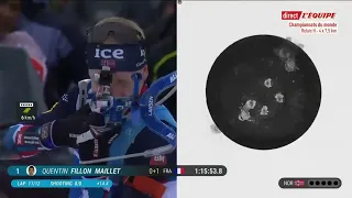 Johannes T. Boe -Incredible shooting (5 targets in 15 seconds | Men's relay WCH Oberhof 2023)