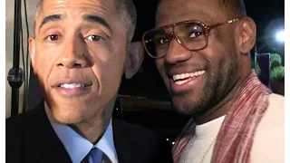 Mannequin Challenge :: Lebron James & President Barack Obama Mannequin Challenge At White House