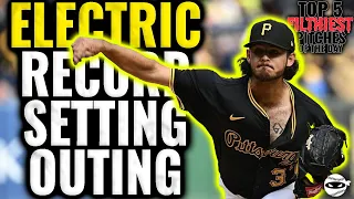 ELECTRIC Record-Setting Outing by Jared Jones! #mlb