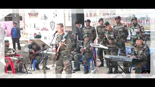 Mawonluimara 35 Assam rifle jazz band  at Major Bob khathing final day #Ningshangngakang