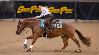 Gina Maria Schumacher Reining Horses in Open Derby with a whopping 230!🔥