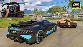 Bugatti Divo & Koenigsegg Agera R | The Crew Motorfest | Steering wheel + shifter gameplay