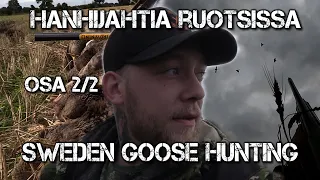 Hanhijahtia Ruotsissa osa 2 | Goose hunting in Sweden | Part 2/2