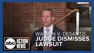 Judge dismisses Andrew Warren's federal lawsuit against DeSantis after suspension