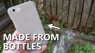 Recycled Phone Case made from 3D Printed PET Bottles - Refil Filament