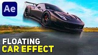 INSANE FLOATING CAR EFFECT - AFTER EFFECTS TUTORIAL