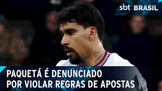 Lucas Paquetá é denunciado por violações de regras em apostas esportivas | SBT Brasil (23/05/24)