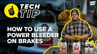 How To Power Bleed Brakes Using A Motive Power Bleeder