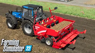 Sadzenie ziemniaków - Farming Simulator 22 | #28