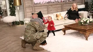 Military Dad Returns Home & Surprises His Kids! - Pickler & Ben