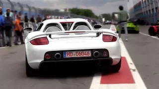 Porsche Carrera GT w/ Straight Pipes - Exhaust SOUND!