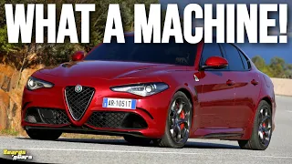 Alfa Giulia Quadrifoglio Review - Alfa Romeo's modern masterpiece! - BEARDS n CARS