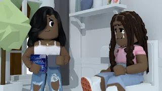 🩸MY DAUGHTER'S FIRST PERIOD ** Hitting puberty ** !! Family bloxburg roleplay 👧🏽