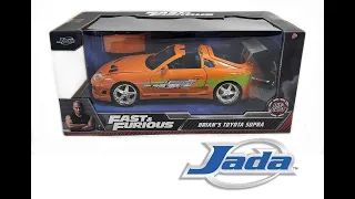 Jada Toys Fast & Furious: Brian's Toyota Supra (Orange) 1/24 Scale