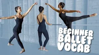 Learn Basic Ballet Vocab with Demonstration for Beginners I @ti-and-me