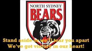 North Sydney Bears theme song (Lyrics)