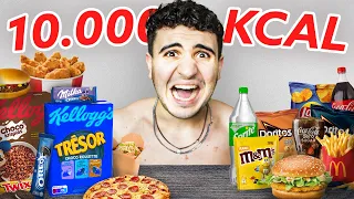 Ik Eet 10.000 Calorieën Binnen 24 uur!