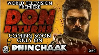 Don Returns (Ranarangam) | World Television Premiere coming soon only on Dhinchaak | Sharwanand 4k