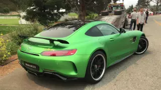 AMG GT R Revving at Quail 2016